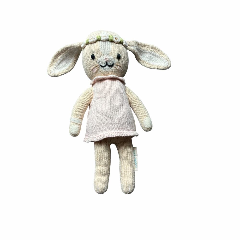 Cuddle + Kind Hannah Bunny 13 Inch Stuffed Animal
